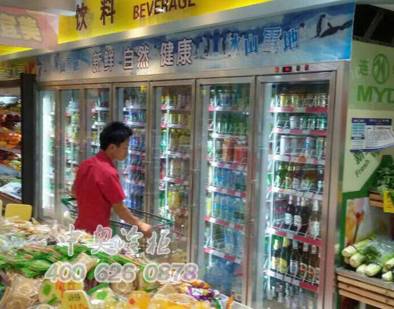 后補(bǔ)貨冷庫玻璃門